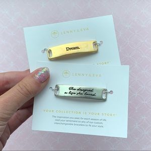 Lenny & Eva Interchangeable Sentiments - Set of 2